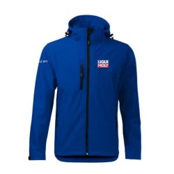 Kurtka softshell niebieska